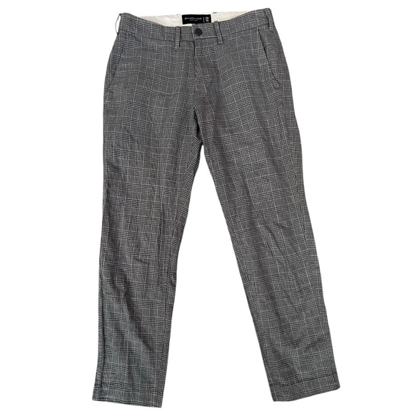 Abercrombie & Fitch Pants - NWT Abercrombie & Fitch Plaid Linen Blend Skinny Taper Pants Size 28